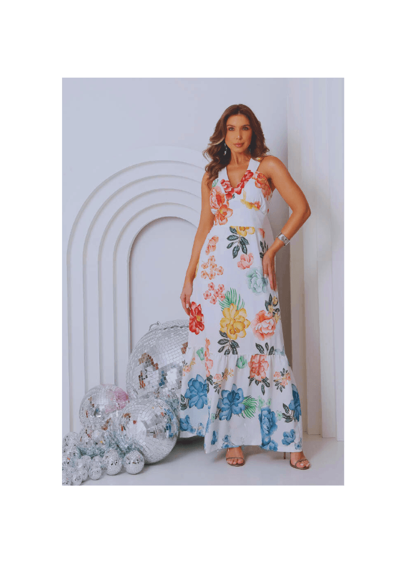 Vestido Floral Soberana - Urban Dome